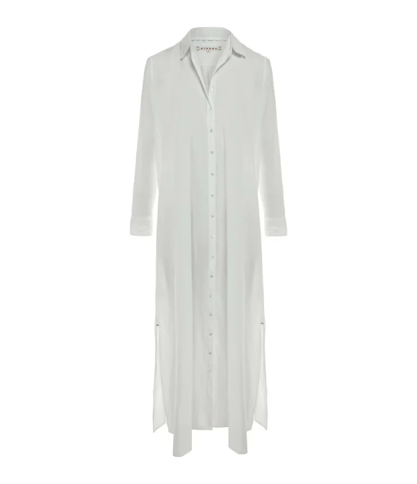 XIRENA Robe Boden Coton Blanc 1