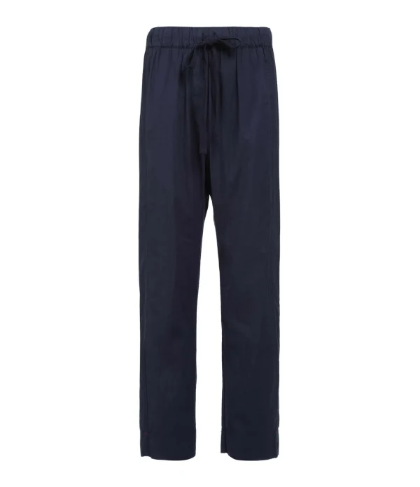 XIRENA Pantalon Fin Draper Coton Navy 1