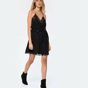 Zadig & Voltaire Robe Ristyz Soie Noir 7