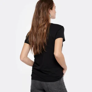 Zadig & Voltaire Tee-shirt Walk Blason Coton Noir 12