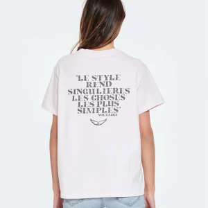 Zadig & Voltaire Tee-shirt Omma ZV Coton Rose Pastel 15