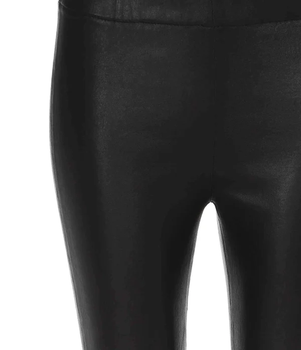 Zadig & Voltaire Pantalon Pharel Cuir Noir 3