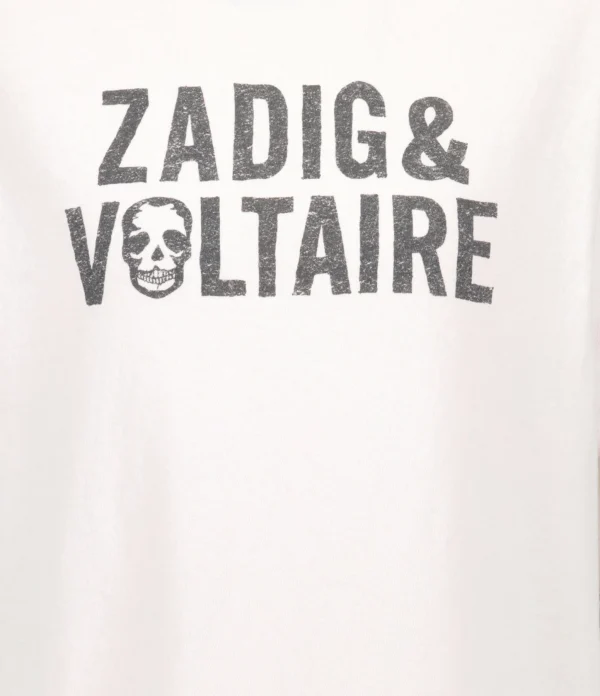 Zadig & Voltaire Tee-shirt Omma ZV Coton Rose Pastel 3