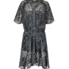 Zadig & Voltaire Robe Roco Gris 16