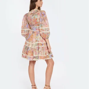 Zimmermann Robe Cira Coton Fleuri 12