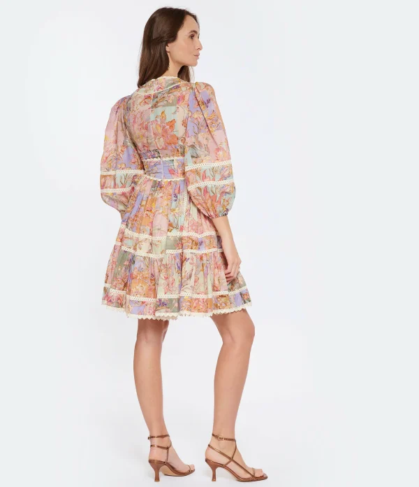 Zimmermann Robe Cira Coton Fleuri 5