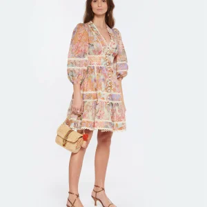 Zimmermann Robe Cira Coton Fleuri 10